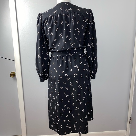 Ms. Chaus Vintage Belted Dress, Size 12 - Picture 8 of 11